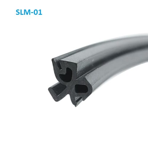 Чорний ущільнювач скла SLM-01 з каучуку EPDM для віконних систем