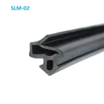 Ущільнювач для вікон Salamander SLM-02 (EPDM, чорний) — для вузьких притворів
