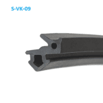 Уплотнитель стекла и притвора S-VK-09 из EPDM для окон Veka