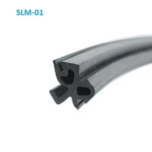 Чорний ущільнювач скла SLM-01 з каучуку EPDM для віконних систем